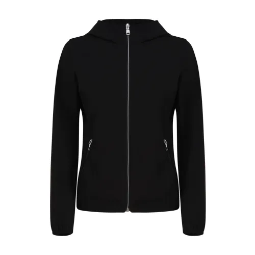 Colmar , Black Waterproof Women`s Jacket with Slim Fit ,Black female, Sizes: