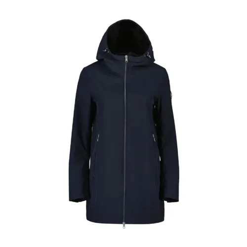 Colmar , Blue Waterproof Softshell Jacket with Hood ,Blue female, Sizes: