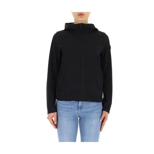 Colmar , Essential Jacket With Fixed Hood ,Black female, Sizes: