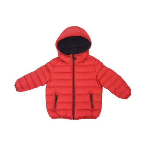 Colmar , Full Zip Down Jacket with Hood ,Red male, Sizes: