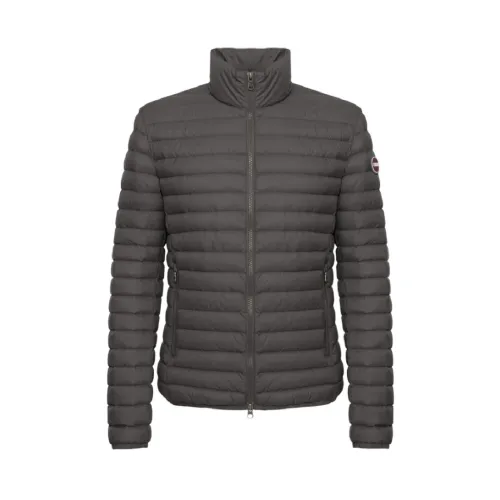 Colmar , Grey Ultralight Down Jacket Ss24 ,Gray male, Sizes: