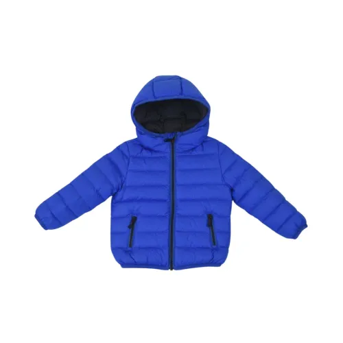 Colmar , Hooded Down Jacket with Zipper ,Blue male, Sizes: