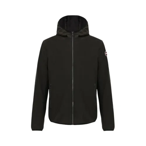 Colmar , Lightweight Full Zip Hooded Jacket ,Black female, Sizes: