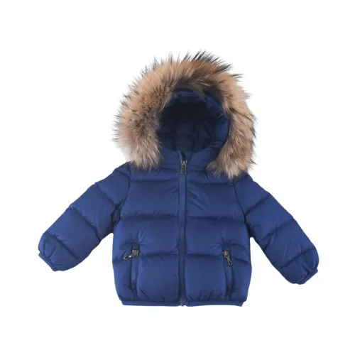 Colmar , Nylon Down Jacket with Detachable Fur ,Blue male, Sizes:
