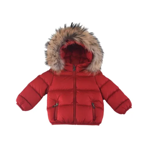 Colmar , Nylon Down Jacket with Detachable Fur ,Red male, Sizes: