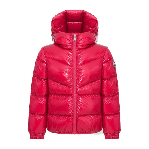 Colmar , Regular Fit Winter Coats with Zip Closure and Hood ,Red female, Sizes: