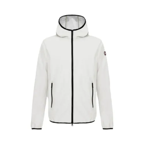Colmar , White Waterproof Breathable Stretch Softshell Jacket ,White male, Sizes: