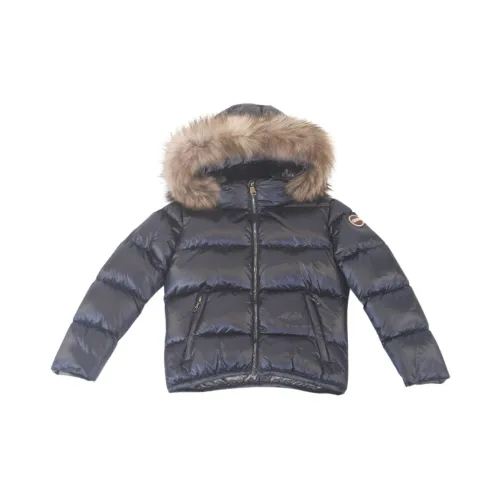 Colmar , Winter Jacket with Hood and Fur Trim ,Blue male, Sizes:
