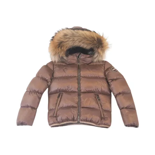 Colmar , Winter Jacket with Hood and Fur Trim ,Brown female, Sizes: