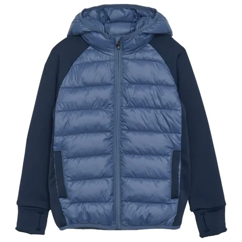 Color Kids - Kid's Hybrid Fleece Jacket with Hood - Synthetic jacket
