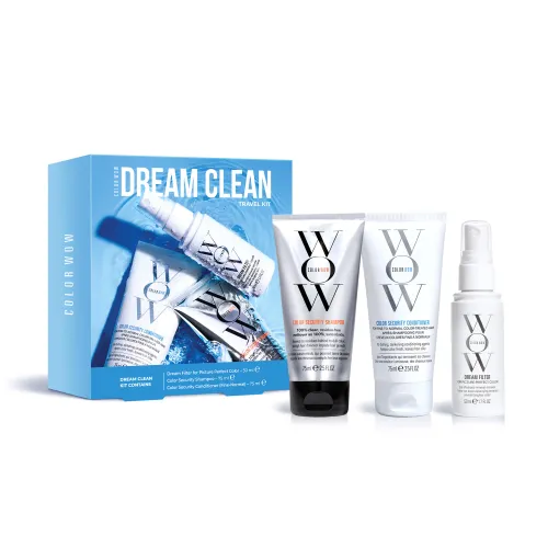COLOR WOW Dream Clean Travel Kit; Color Security Shampoo