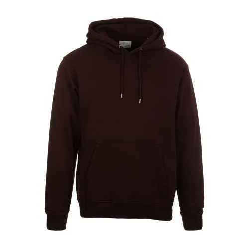 Colorful Standard , Hoodie ,Red male, Sizes: