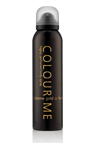 COLOUR ME Gold Femme Perfume for Women. 150ml Body Spray