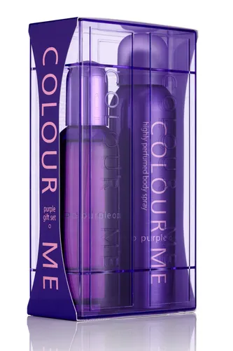 COLOUR ME Purple Perfume for Women. 100ml Eau de Parfum &