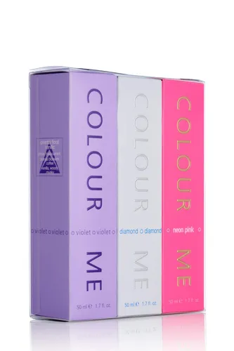 COLOUR ME Violet/Diamond/Neon Pink - Triple Pack