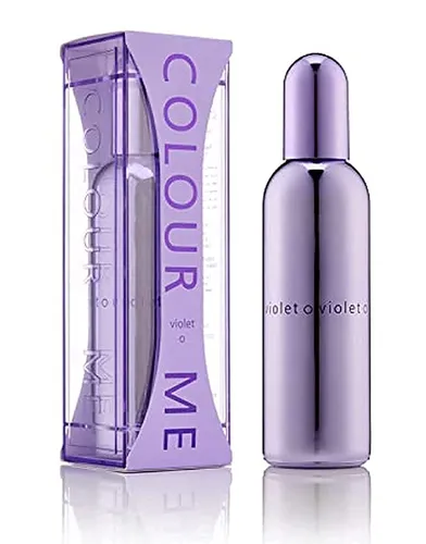COLOUR ME Violet Perfume for Women. 100ml Eau de Parfum.