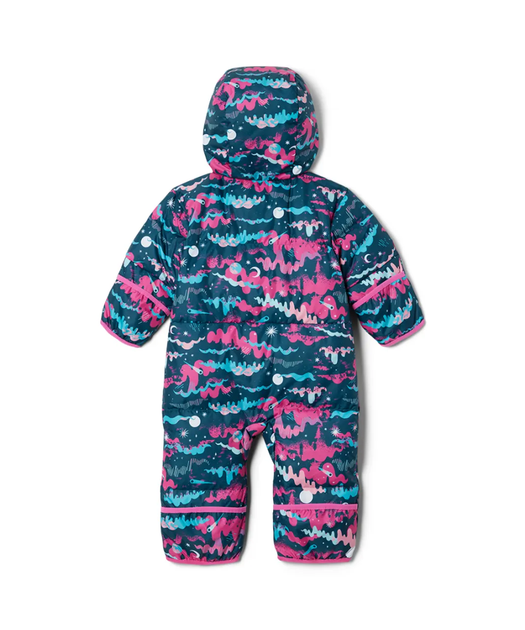 Columbia Baby Girl Snuggly Bunny Bunting Snowsuit - Blue/Pink