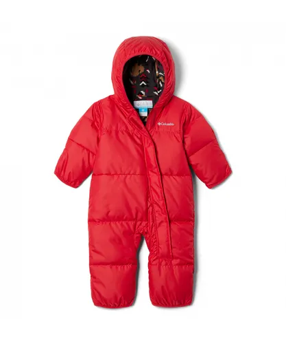 Columbia Baby Unisex Snuggly Bunny Bunting Snowsuit - Red