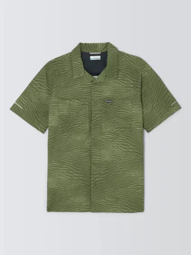 Columbia Lightweight Mesa Short Sleeve Shirt, Green - Green - Male