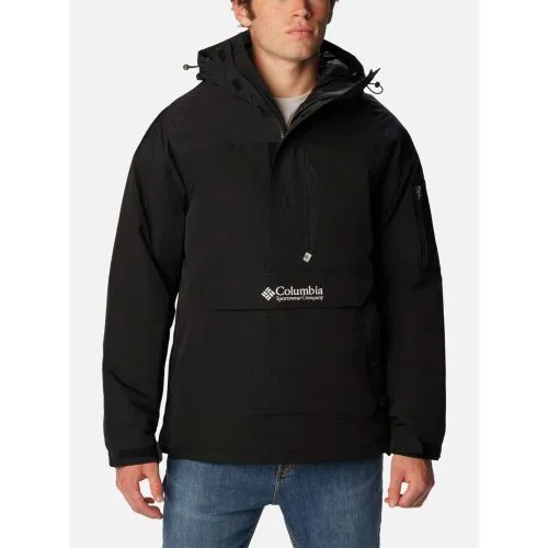 Columbia Mens Black Challenger Remastered Pullover Anorak