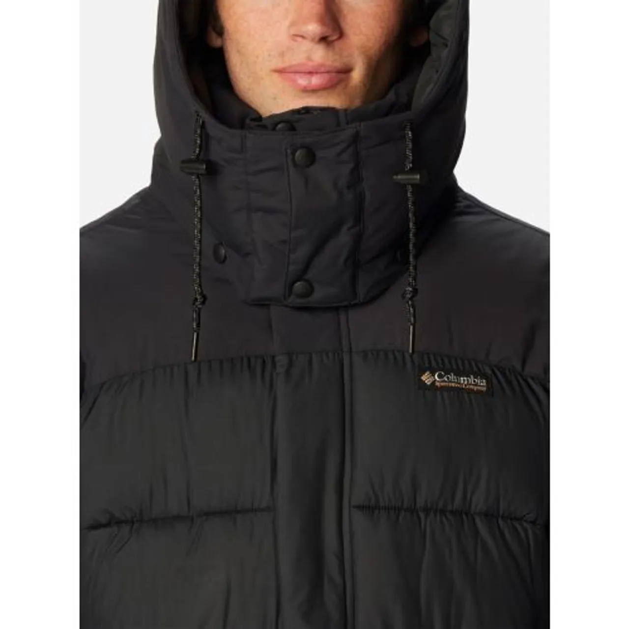 Columbia Mens Black Snowqualmie Puffer Jacket