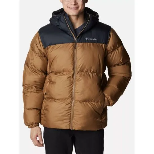 Columbia Mens Delta Black Puffect Hooded Jacket