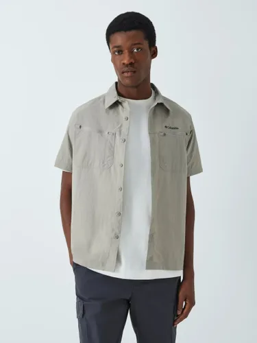 Columbia Mountaindale Short Sleeve Shirt, Flint Grey - Flint Grey - Male