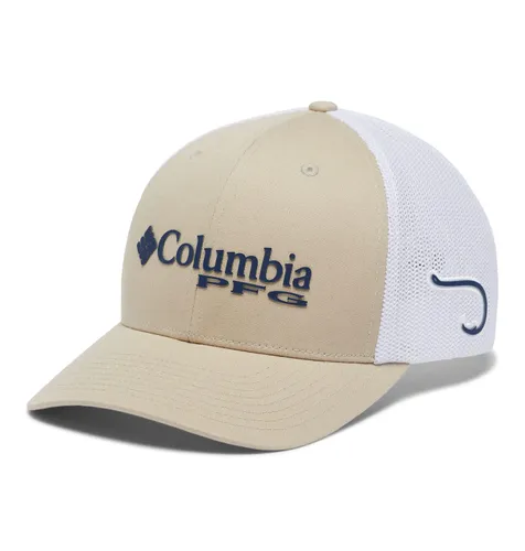Columbia Unisex's PFG Logo Mesh Ball Cap-High