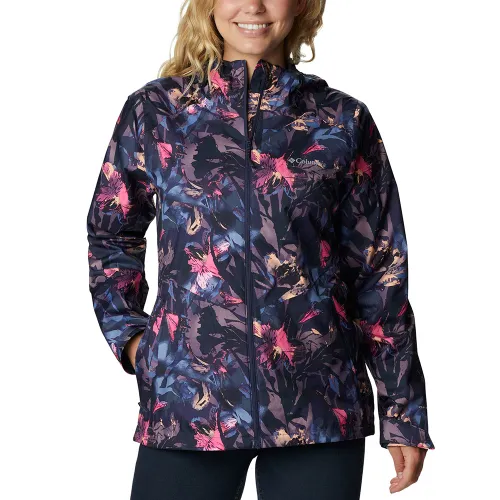 Columbia Womens Inner Limits II Waterproof Jacket (Nocturnal/Floriculture)