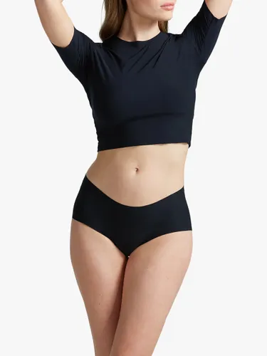 Commando Butter Seamless Hipster Knickers - Black - Female