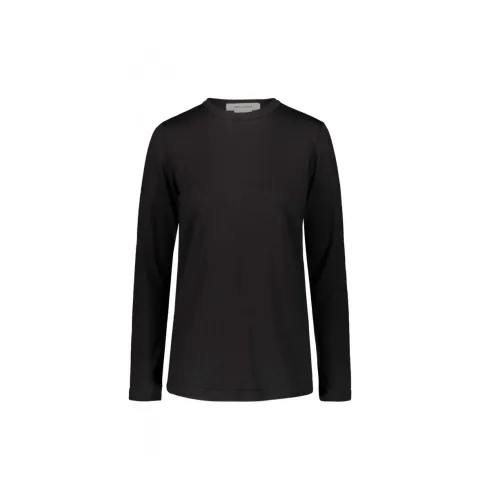 Comme des Garçons , Black Backless Long Sleeve T-Shirt ,Black female, Sizes: