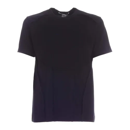 Comme des Garçons , Black Ribbed T-Shirt ,Black male, Sizes: