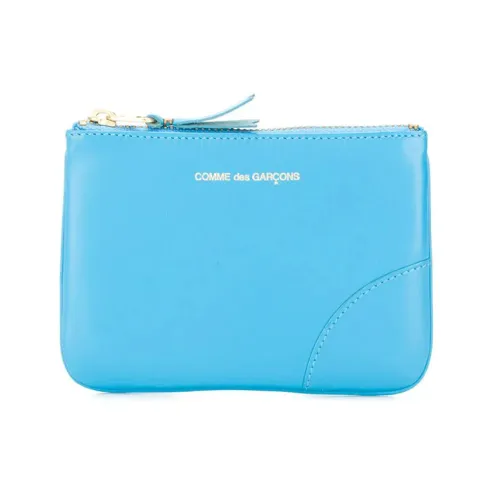 Comme des Garçons , Classic Line Leather Wallet ,Blue male, Sizes: ONE SIZE