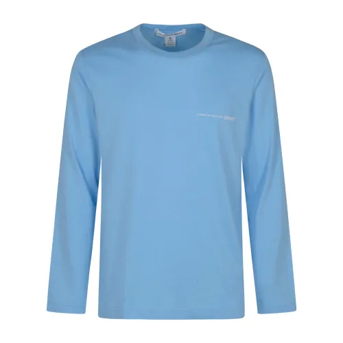 Comme des Garçons , Forever Shirt Knit T-Shirt ,Blue male, Sizes: