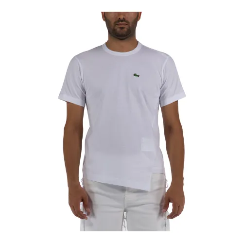 Comme des Garçons , Lacoste Knit T-Shirt ,White male, Sizes: