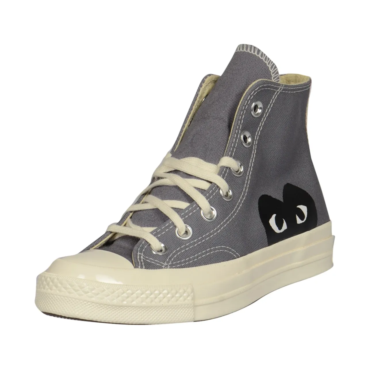Comme des Garçons Play , Play Sneakers ,Gray male, Sizes: