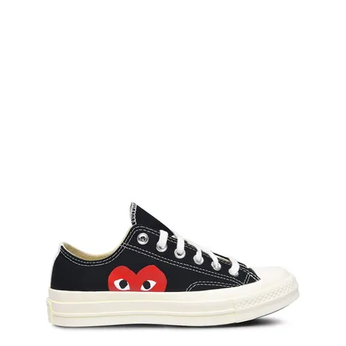 COMME DES GARCONS PLAY X Converse Half Peeping Heart Chuck Taylor 70 Trainers - Black