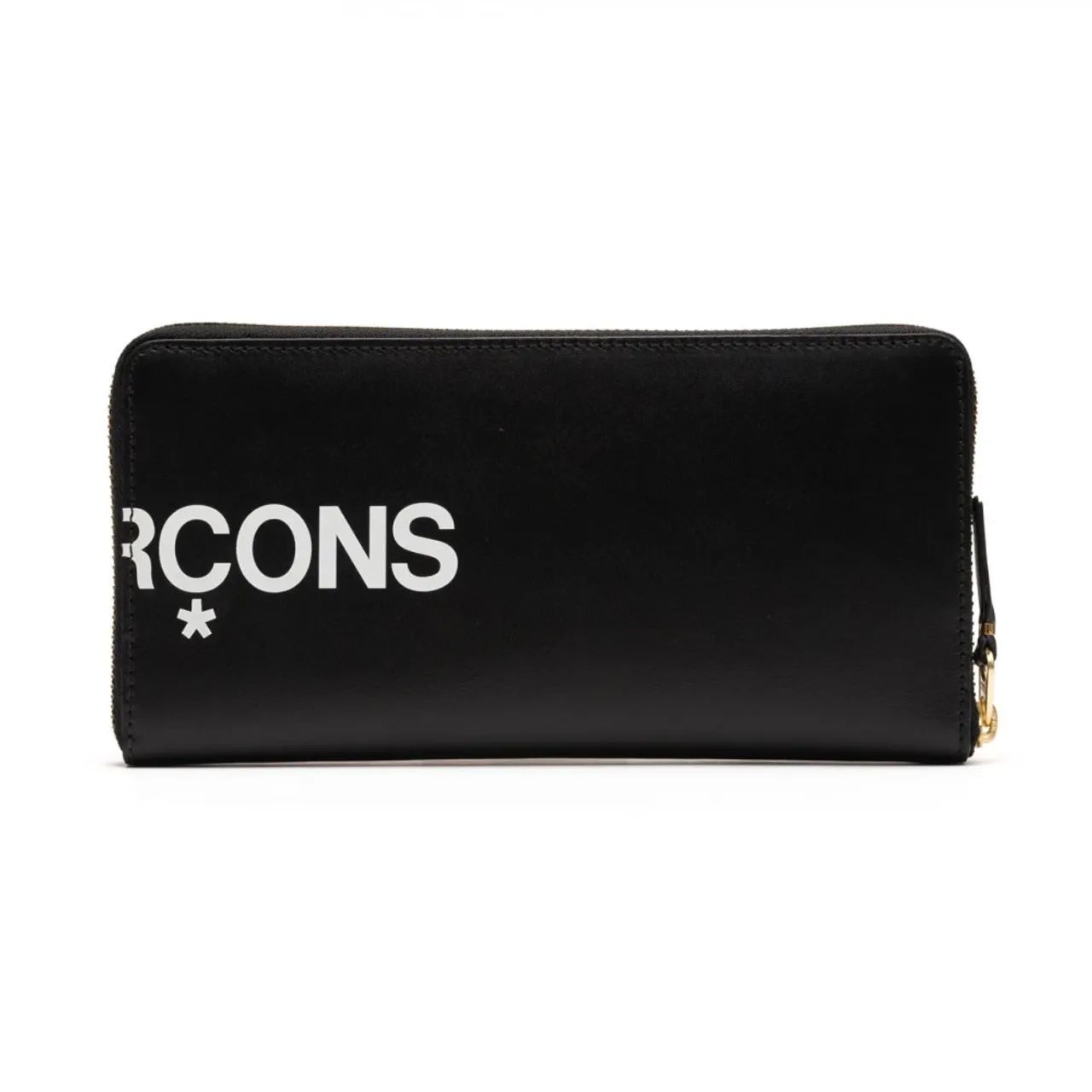 Comme des Garçons , Premium Leather Wallet with Logo Detail ,Black female, Sizes: ONE SIZE