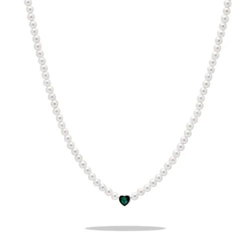 COMMON LINES Capri Necklace - Silver