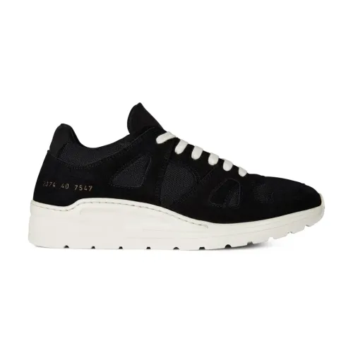 Common Projects , Black Cross Trainer Sneakers ,Black male, Sizes: