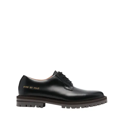 Common Projects , Black Derby Shoes ,Black female, Sizes: