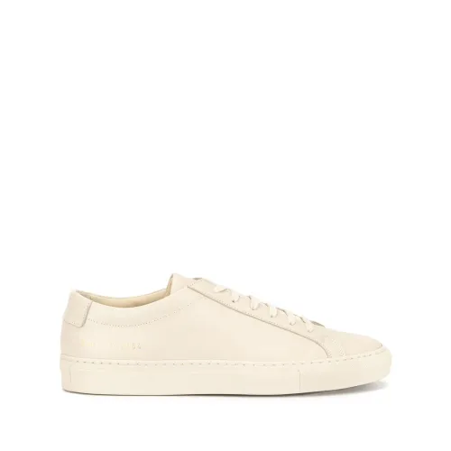 Common Projects , Cream-colored Achilles Low Sneakers ,Beige female, Sizes:
