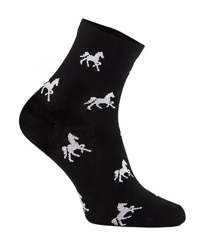 Comodo Womens Equestrian Ankle Socks
