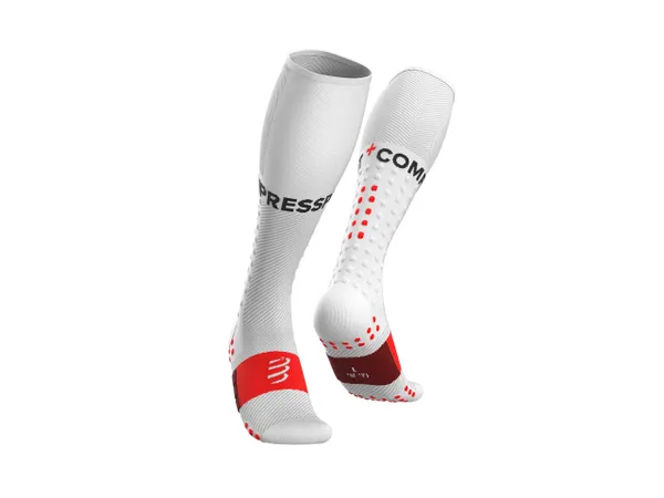 COMPRESSPORT Unisex Full Socks Run Calcetines de alta