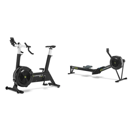 Concept2 BikeErg with PM5 Monitor & RowErg Standard Legs