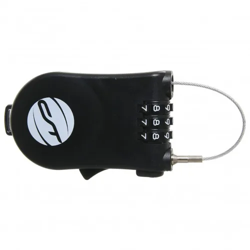 CONTEC - Multi-functional Radio Lock Number Combination - Bike lock size M - 70 cm lang, black