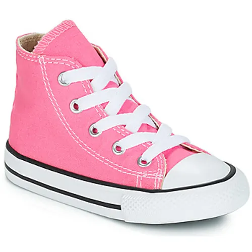 Converse  ALL STAR HI  girls's Children's Shoes (High-top Trainers) in Pink