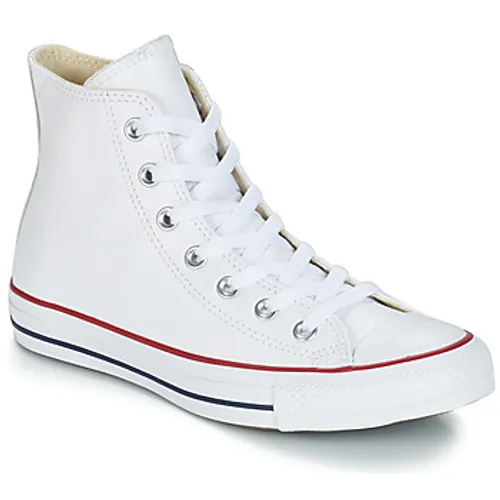 Converse  ALL STAR LEATHER HI  men's Shoes (High-top Trainers) in White