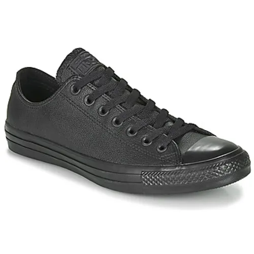 Converse  ALL STAR LEATHER OX  men's Shoes (Trainers) in Black