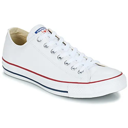 Converse  ALL STAR LEATHER OX  men's Shoes (Trainers) in White